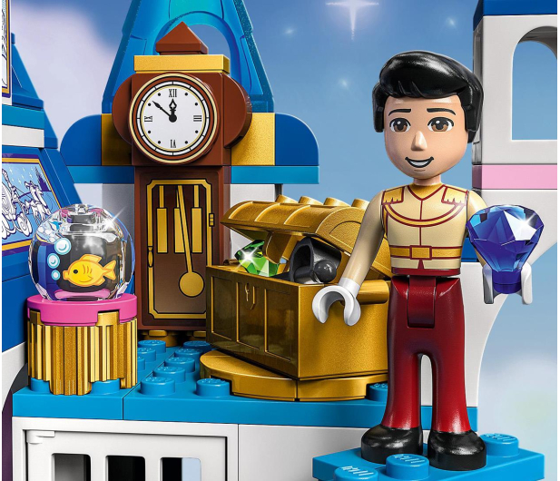 LEGO Disney Princess 43206 Zamek Kopciuszka i księcia z bajki - 1040625 - zdjęcie 6